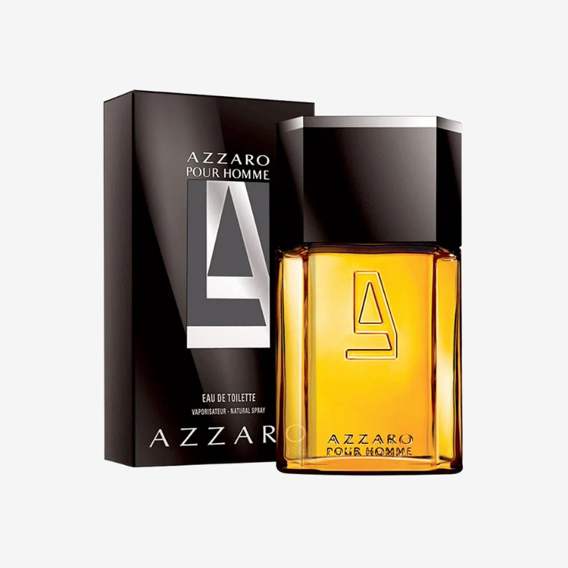 Azzaro Pour Homme classic men’s fragrance bottle with elegant design