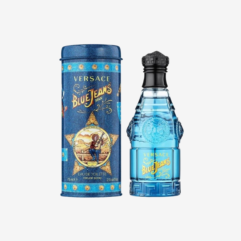 Blue Jeans by Versace.